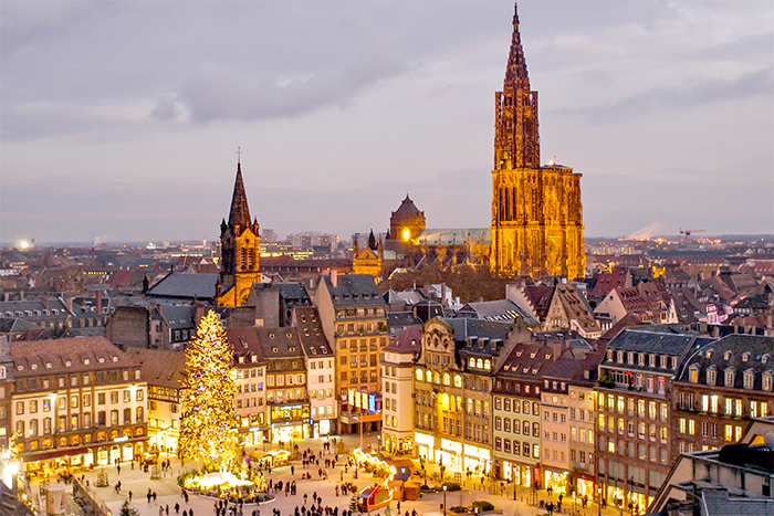 Thành phố Giáng sinh Strasbourg, Pháp